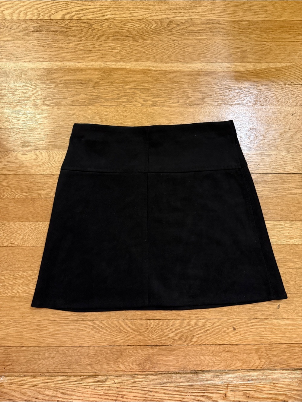 Max Studio Faux Suede Mini Skirt